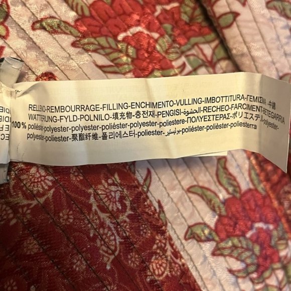 Zara Reversible Quilted Patterned Jacket Size XS - Picture 9 of 12